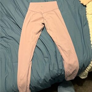 Light pink lululemon leggings